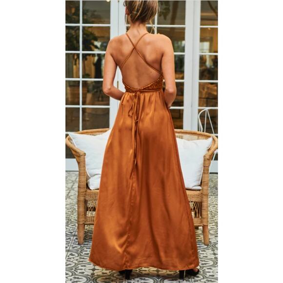 Hello Molly Pure Desire Maxi Dress Women's Size Small (US 4) - Picture 2 of 12